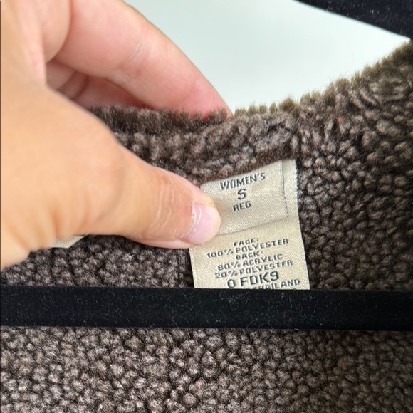 L.L. Bean Brown Teddy Jacket - Picture 2 of 7